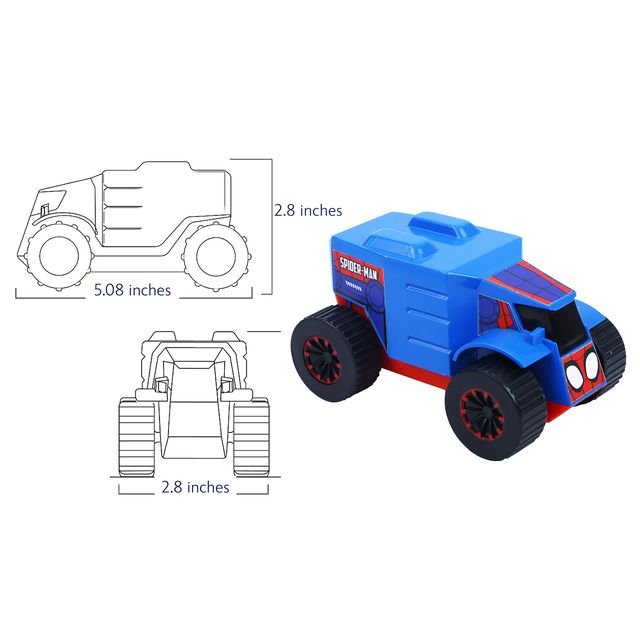 Mondo Marvel Mm Truck Spiderman - Marah Kids