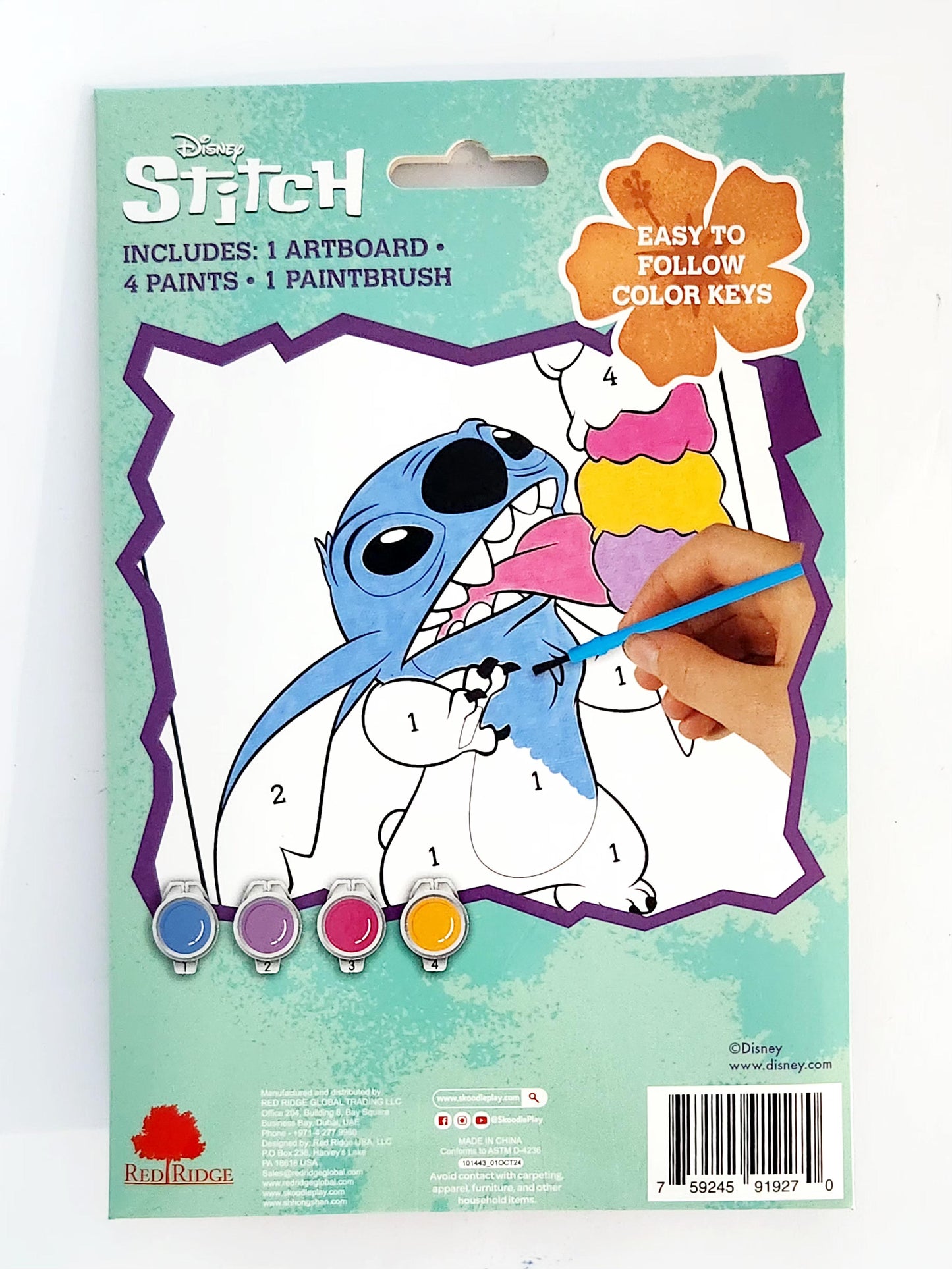 Disney Paint By Number Stitch