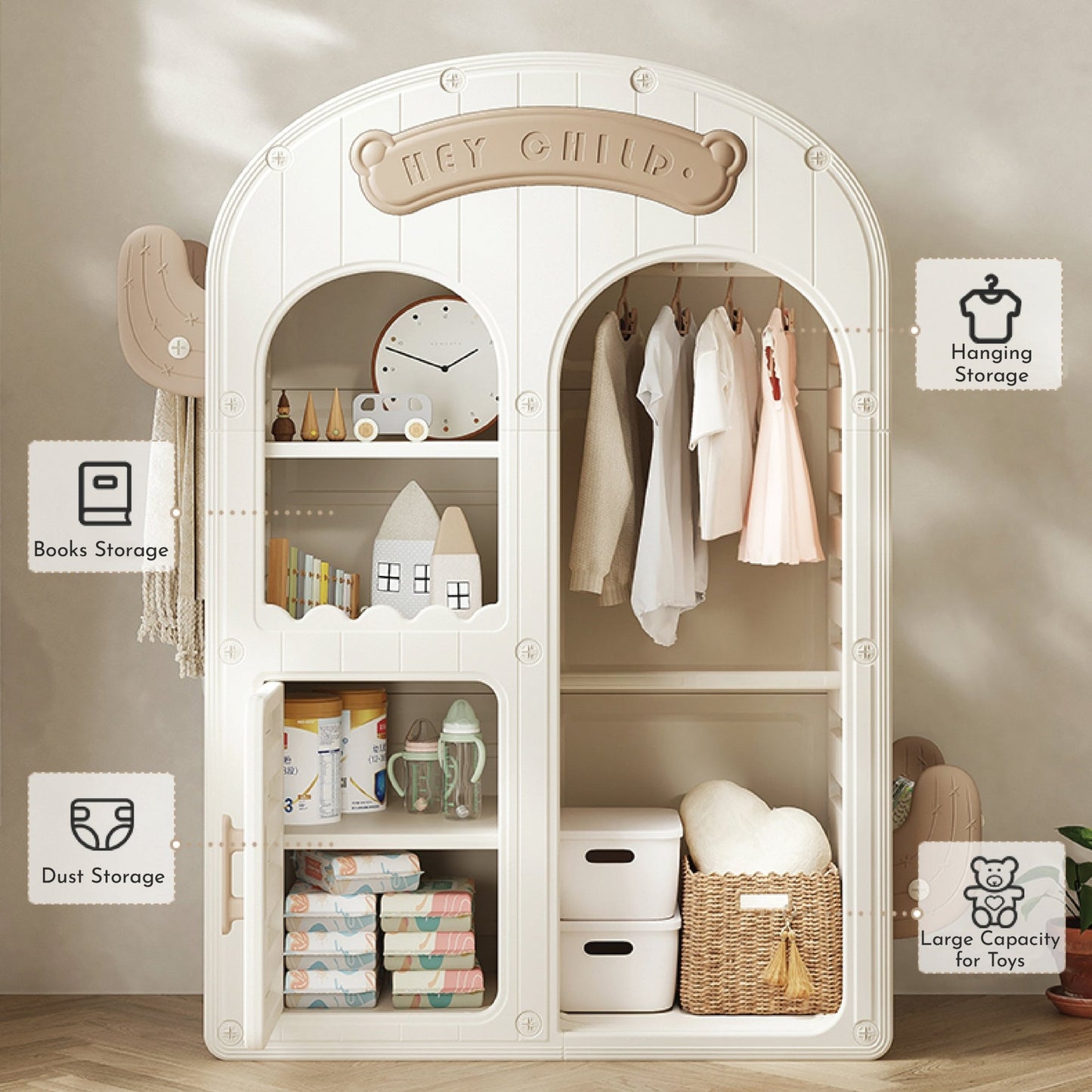 Booth Storage Cupboard - Marah Kids