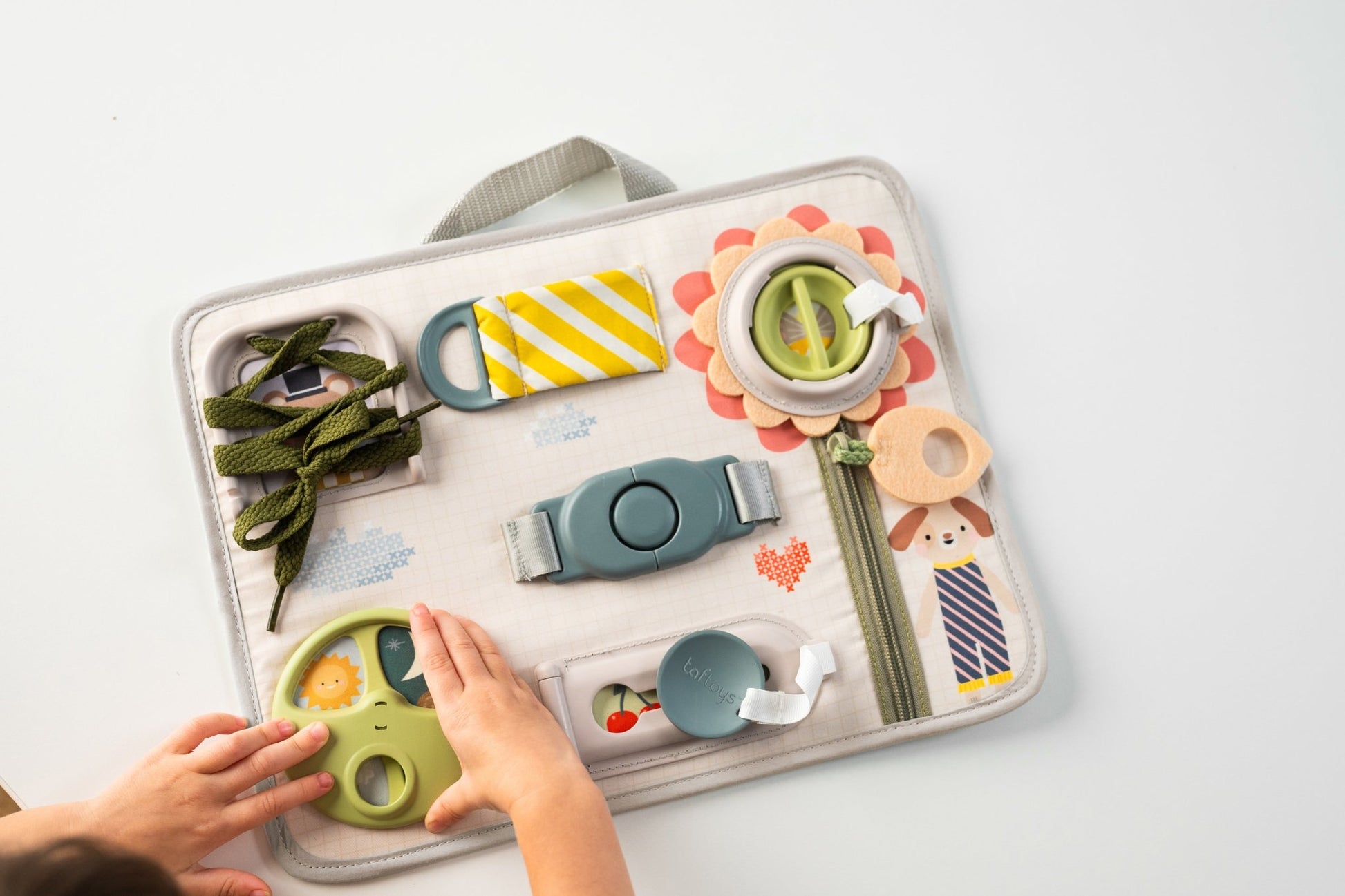 Taf Toys - Easier Learning Snap'n Learn Activity Busy Board - Marah Kids