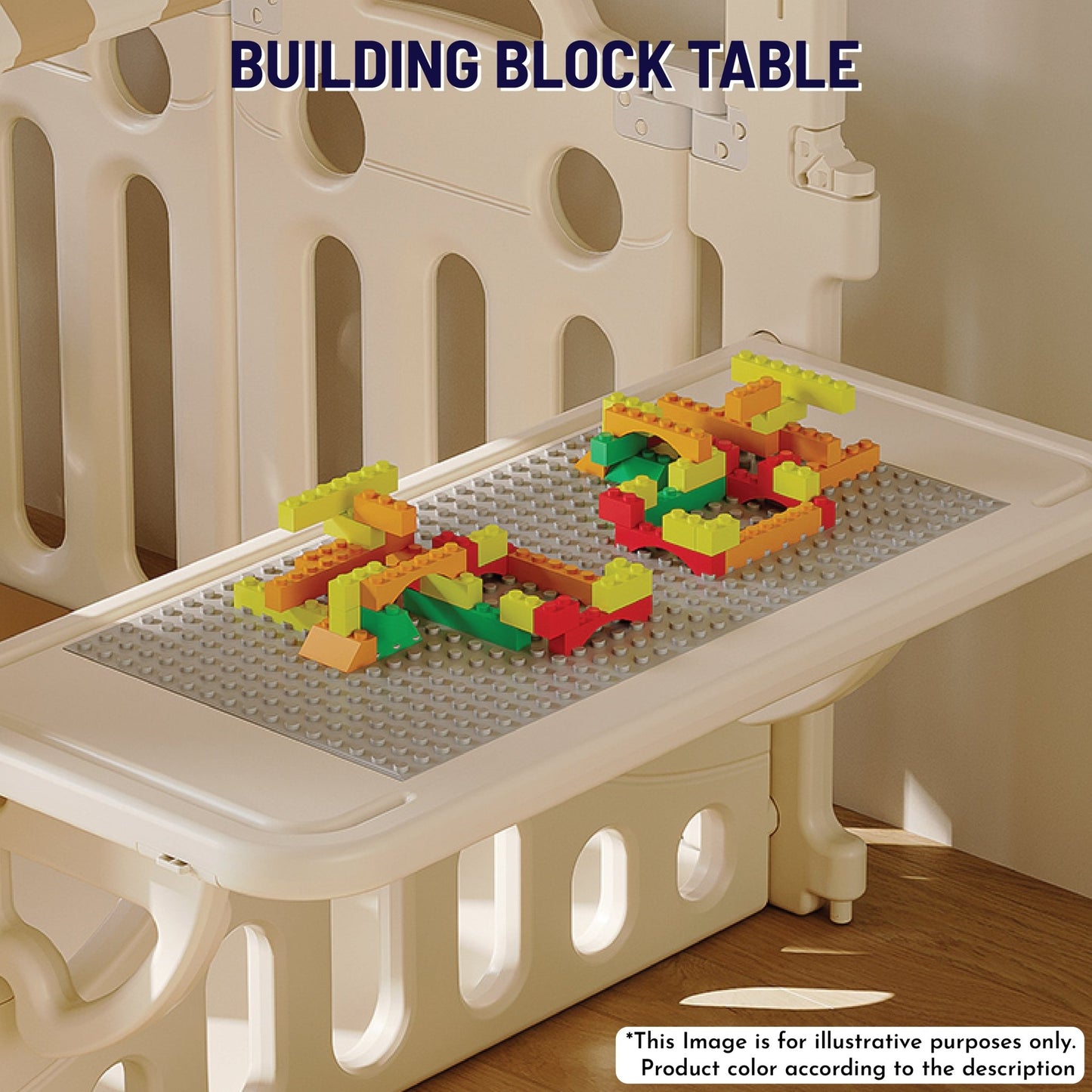 Kids Tent House w/ Storage & Table - Marah Kids