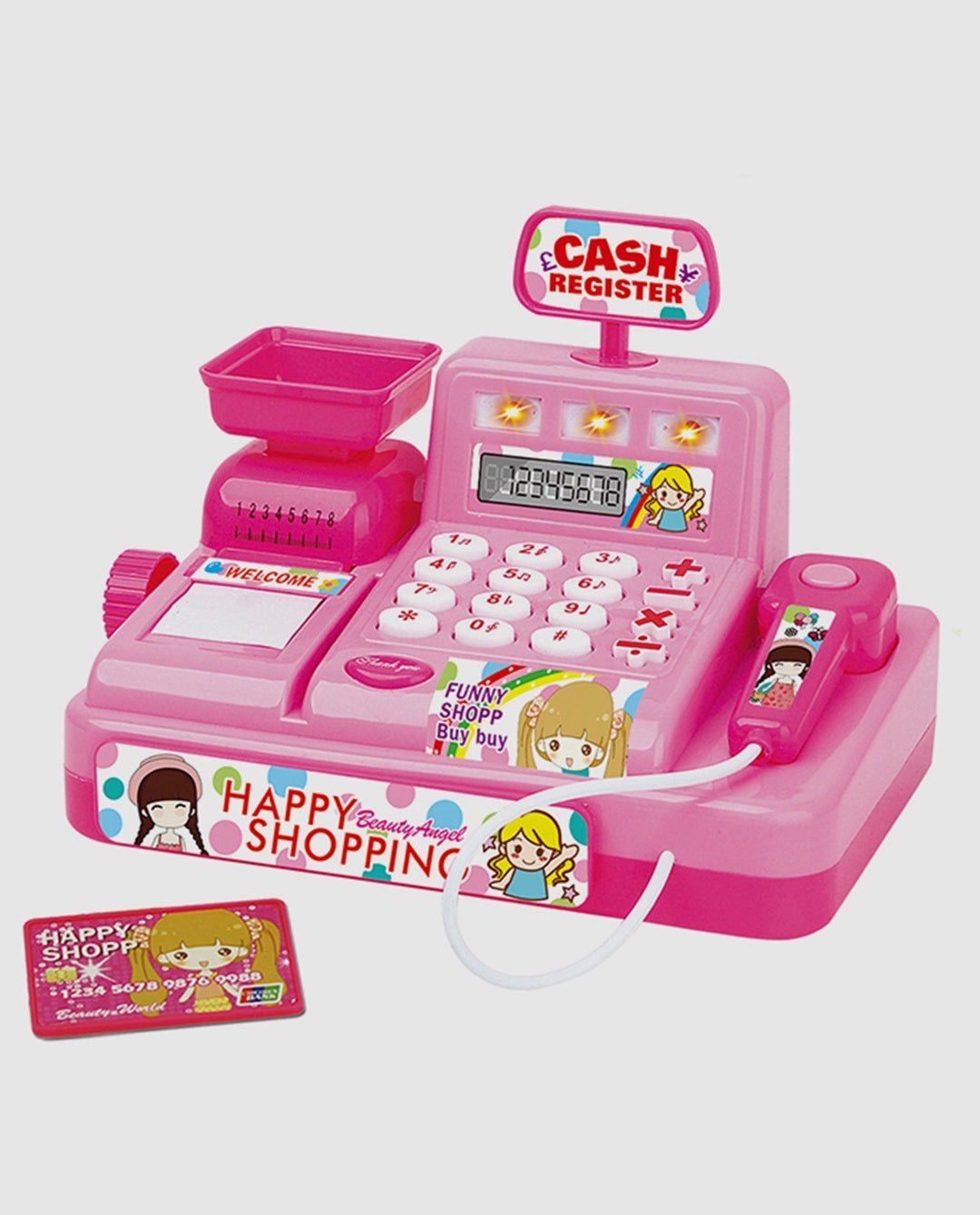 Power Joy Yumyum Cash Register extra small Battery Operated - Marah Kids