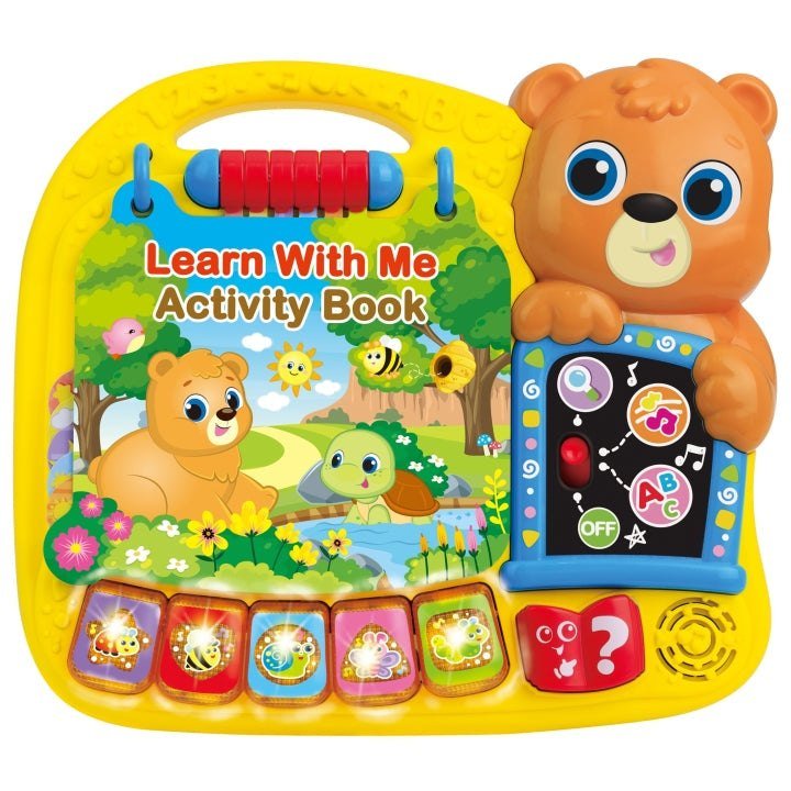 Learn With Me Activity Book - Marah Kids