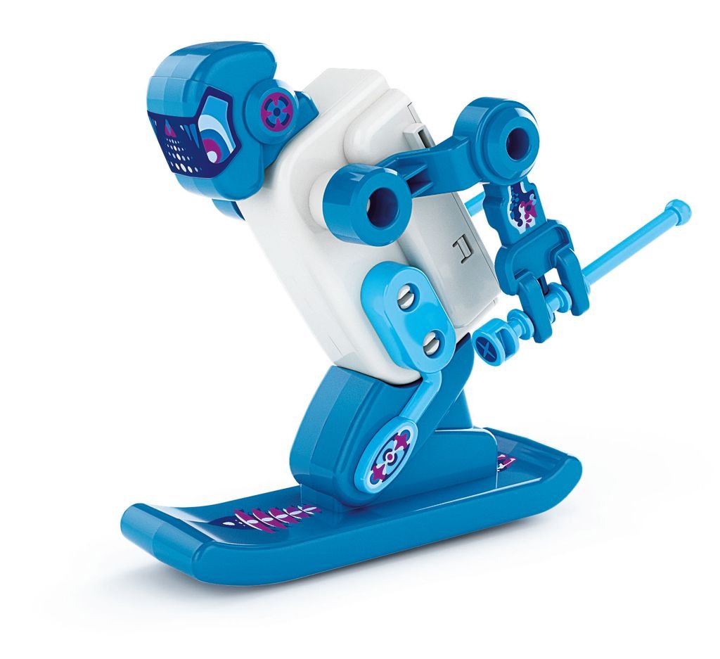 Clementoni Skier Action Robot Battery Operated - Marah Kids