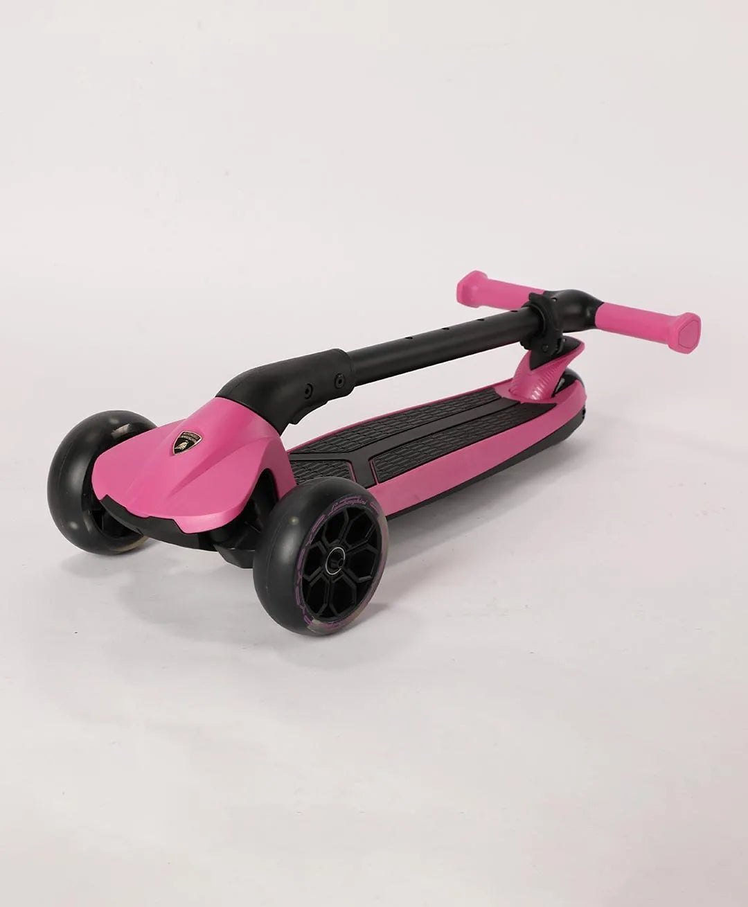 Lamborghini 3 - Wheel Kids Scooter with Adjustable Height - Pink - Marah Kids