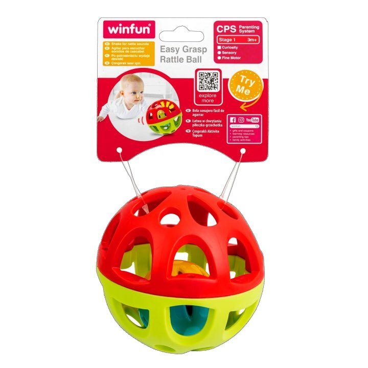 Easy Grasp Rattle Ball - Marah Kids