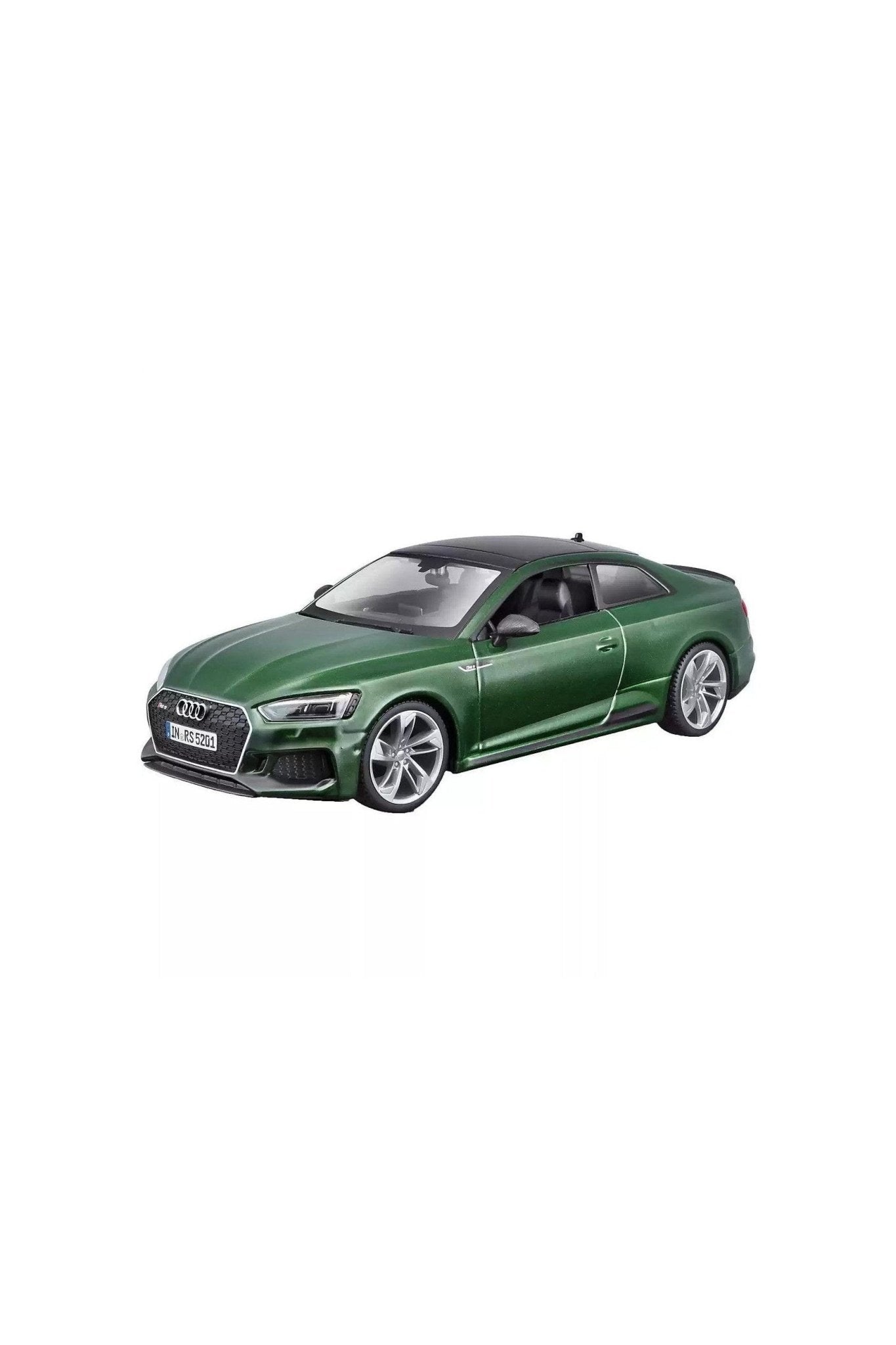 Bburago 1:24 Scale 2019 Audi RS 5 Coupe – Green - Marah Kids