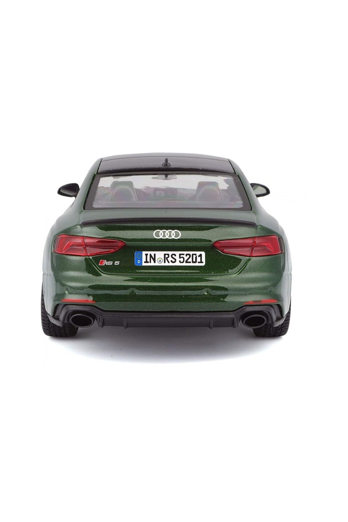 Bburago 1:24 Scale 2019 Audi RS 5 Coupe – Green - Marah Kids