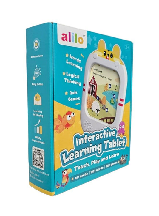 Alilo - Logical Thinking Learning Tablet, Q1 | 10 Educational Games for Kids - ABCs, Numbers, Spelling, Safe & Fun, Early Development | 3+ - Marah Kids