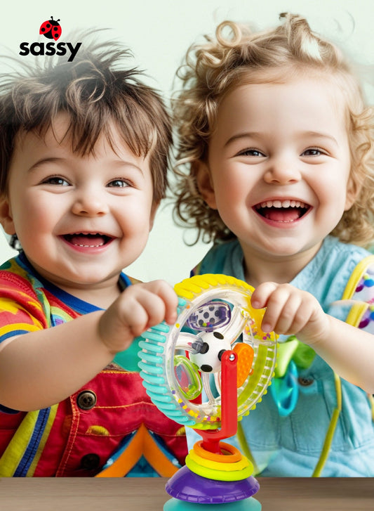 Sassy Wonder Wheel Sensory Toy for Babies 6M+ - Marah Kids