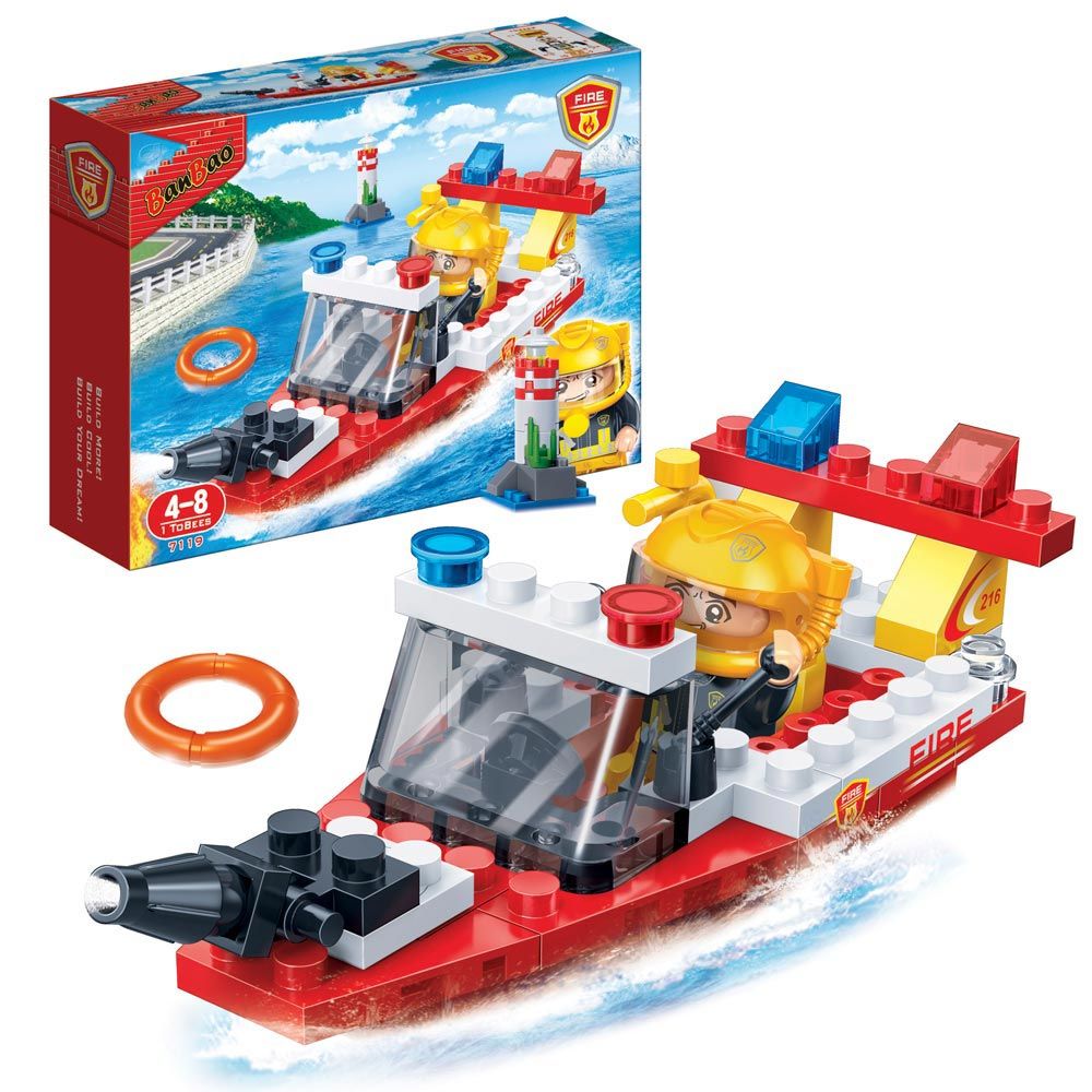 Banbao Fire Series 62Pcs 7119 - Marah Kids