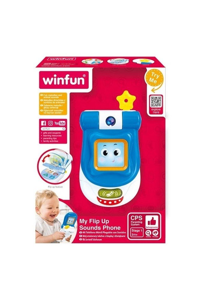 My Flip Up Sounds Phone - Marah Kids