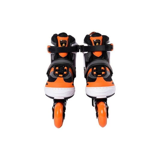 Lamborghini Inline Skate Combo (In Line Skate+Helmet+Protector) Color - Orange - Size 31 - 34 - Marah Kids