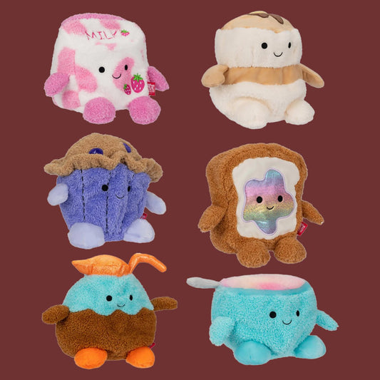 Jaswar Bumbumz Breakfast Bumz 4.5In Cdu12 6Asst - Marah Kids