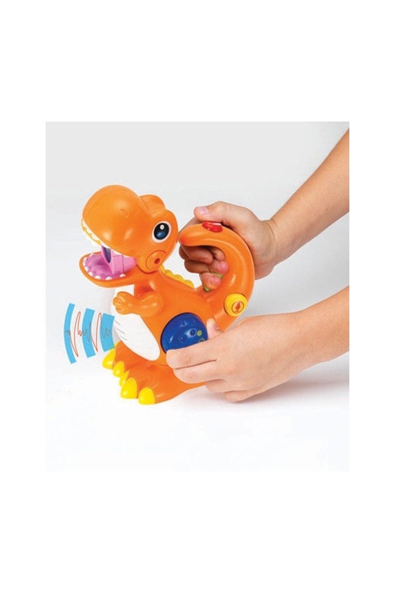 Voice Changing Dino With Flash - Marah Kids