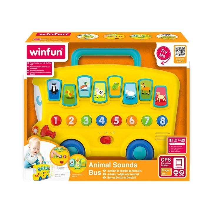 Animal Sounds Bus - Marah Kids