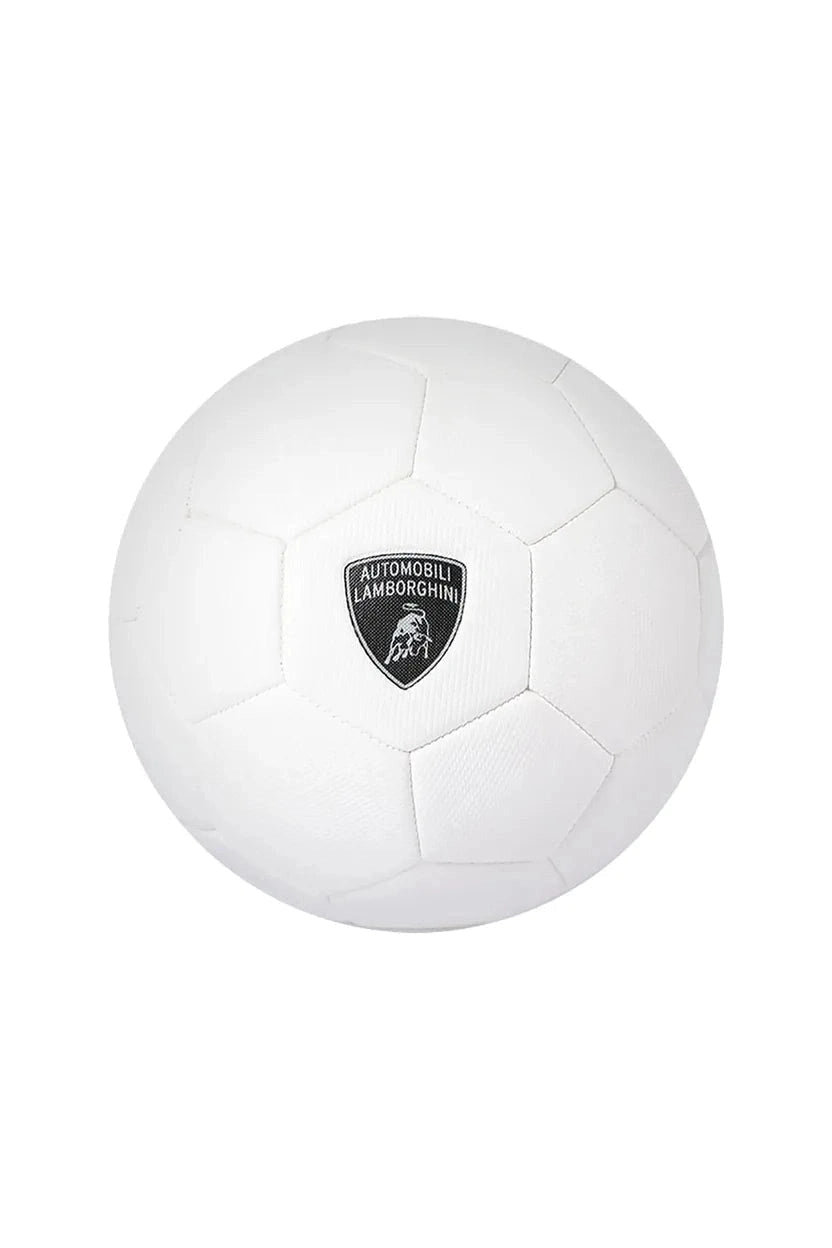 Lamborghini - 5 Pvc Soccer Ball - White (Size 5) - Marah Kids