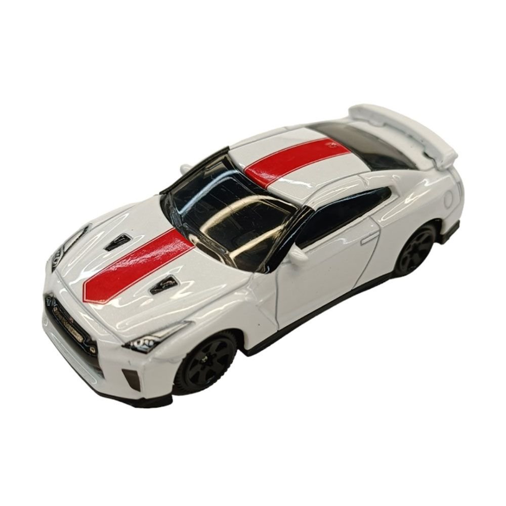 D - power MSZ – Nissan GTR - White | Die - Cast Replica, Ultimate Collector's Item, Race Cars | Toy Vehicles, Metal Toy Car Model - Pull Back Collection | Size - 1:64, For Kids 3+ - Marah Kids