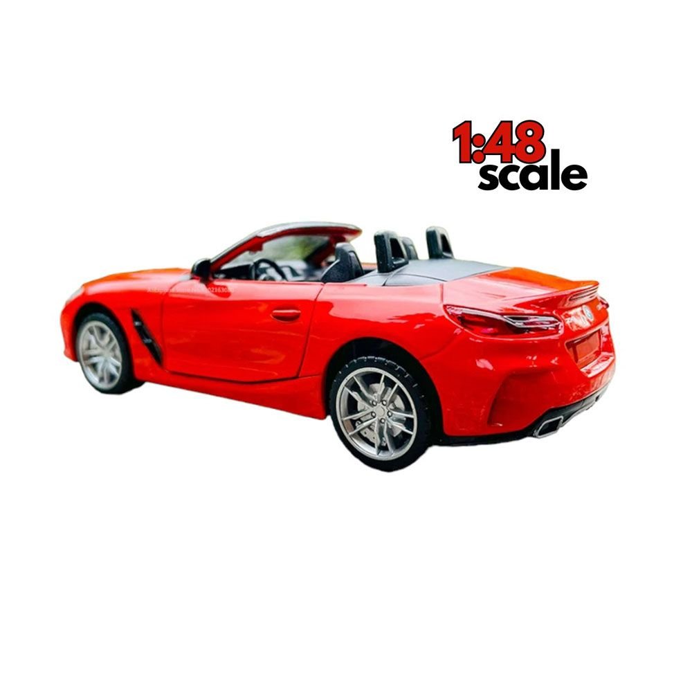 D - power MSZ – BMW Z4 M40i - Red | Die - Cast Replica, Ultimate Collector's Item, Race Cars | Toy Vehicles, Metal Toy Car Model - Pull Back Collection | Size - 1:32, For Kids 3+ - Marah Kids