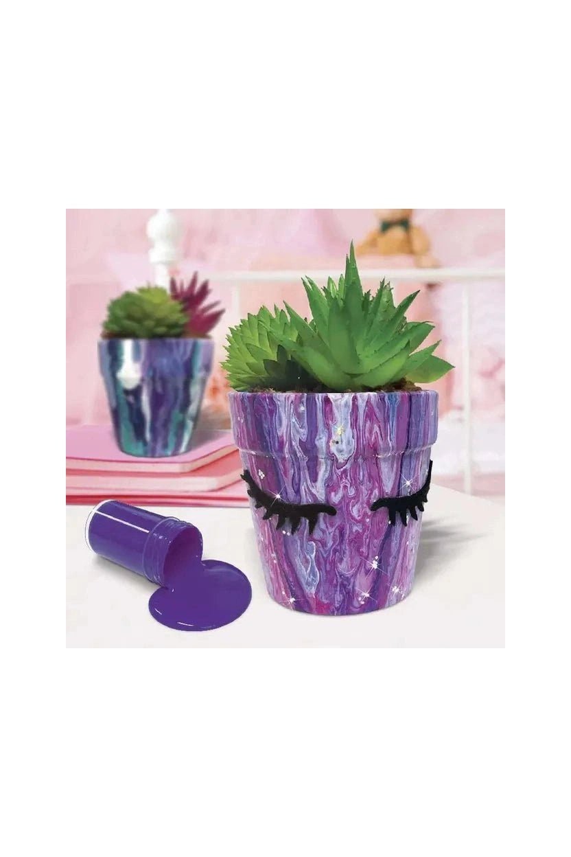 Sew Star - Paint Your Own Pouring Art Garden - Marah Kids