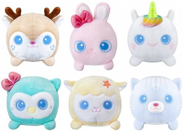 PMS - Glow - in - the - Dark Bedtime Buddies Soft Plush Toy 6 - inch - Assorted 1pc | For comforting nighttime, plush toys are designed to provide both a soft, cuddly friend and a gentle Suitable for 0+ up - Marah Kids