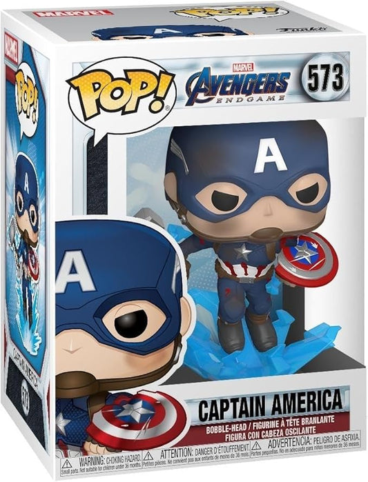 Funko Pop - Marvel: Avengers Endgame - Captain America Broken Shield - Marah Kids