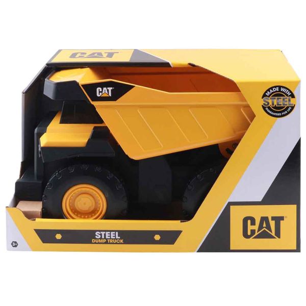 Cat Steel Dump Truck Large 15" Value - Marah Kids