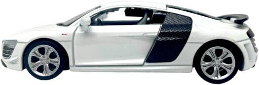 D - power MSZ – Audi R8 GT - White | Die - Cast Replica, Ultimate Collector's Item, Super Cars | Toy Vehicles, Metal Toy Car Model - Pull Back Collection | Size - 1:32, For Kids 3+ - Marah Kids