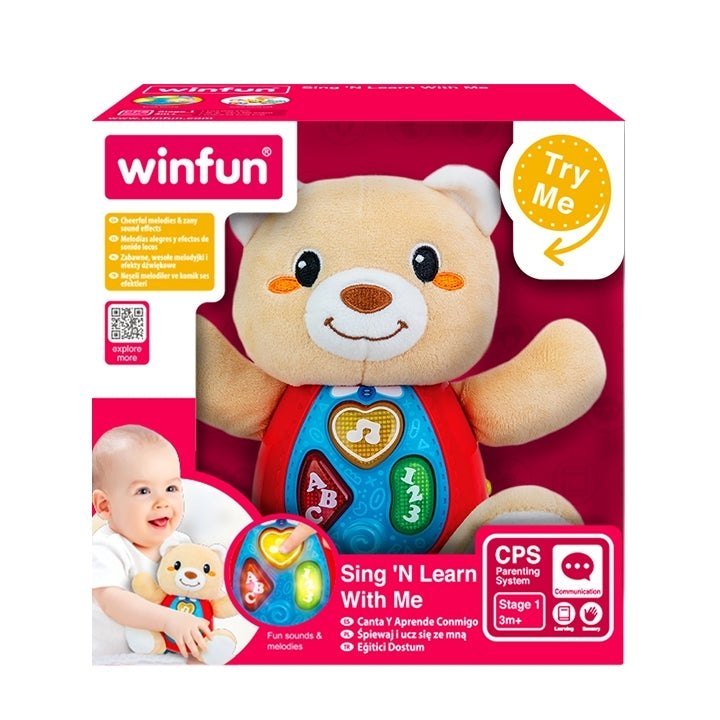 Sing 'N Learn With Me - Bear - Marah Kids