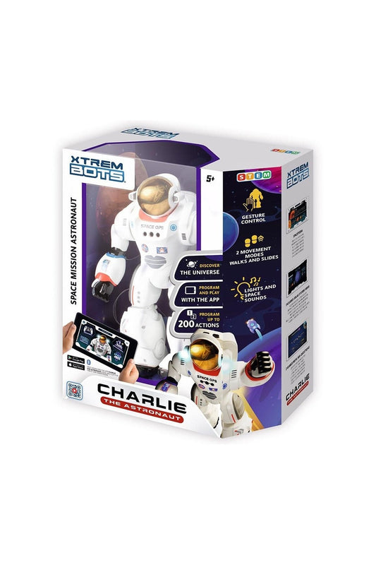 Xtreme Bots - Charlie The Astronaut - Marah Kids