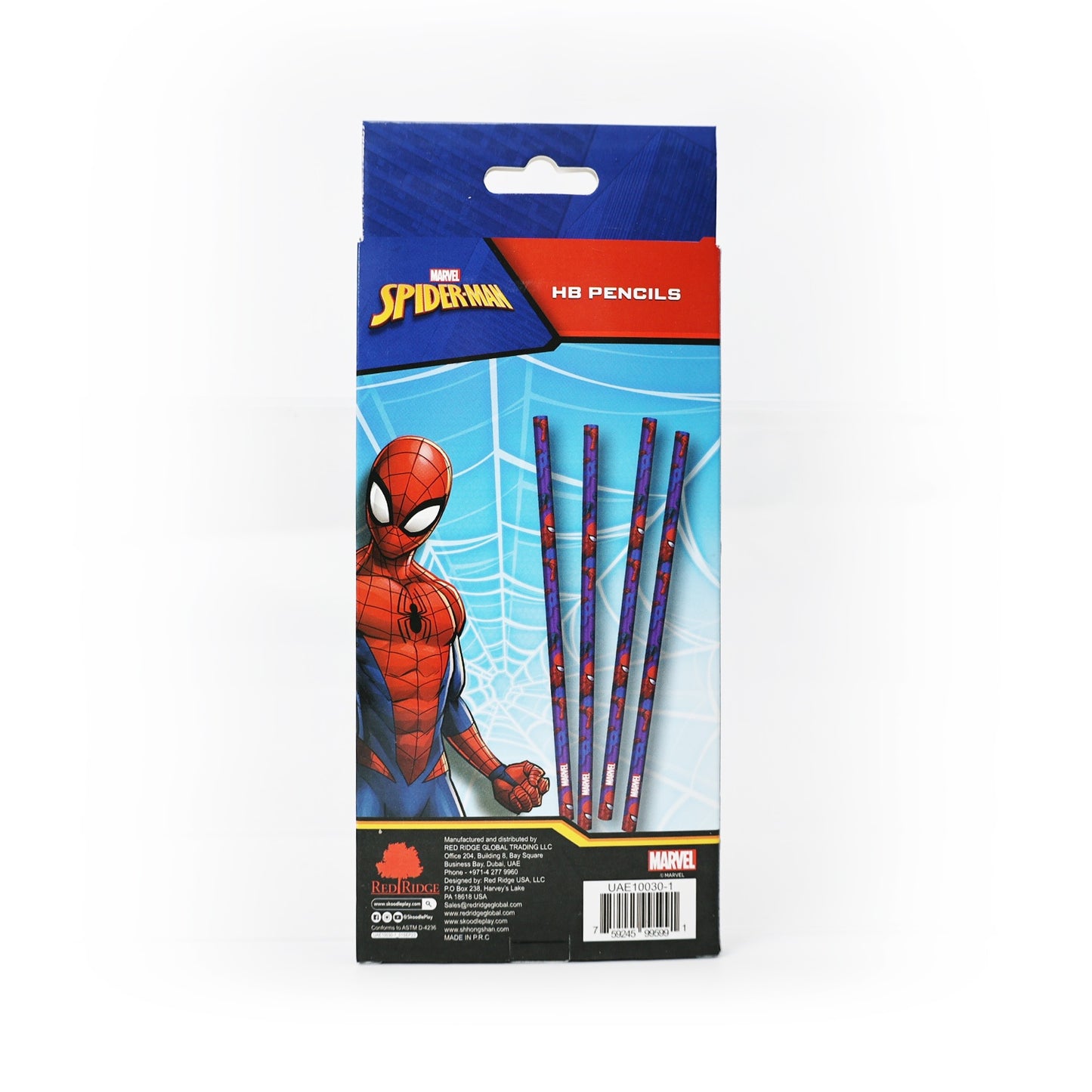 Disney Spider-Man 12 Hb Pencils