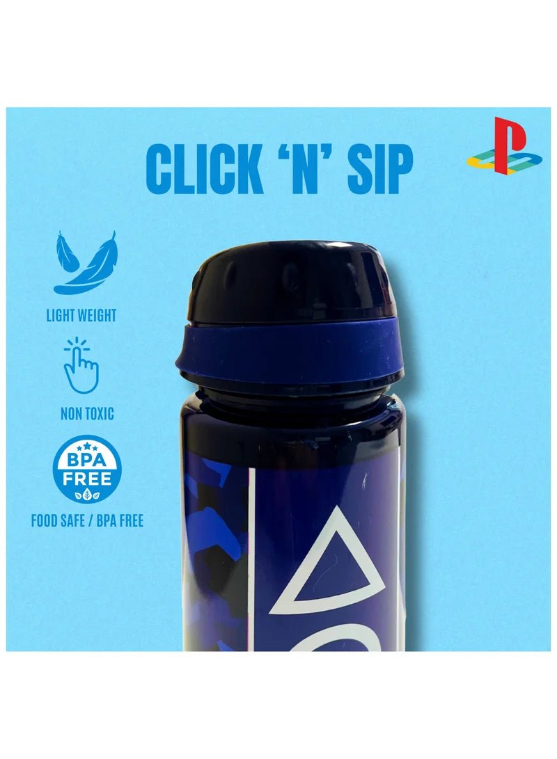 SONY PLASTATION PLAY IN CAMO WATER BOTTLE - Marah Kids