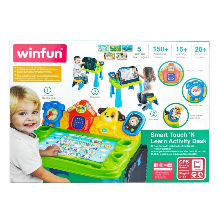 Smart Touch And Learn Activity Desk - Marah Kids