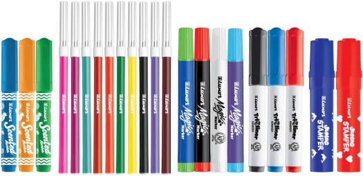 Luxor - Art and Hobby Pens | Trendy design Pen | Assorted Ink & Marker | Pack of 22 - Marah Kids