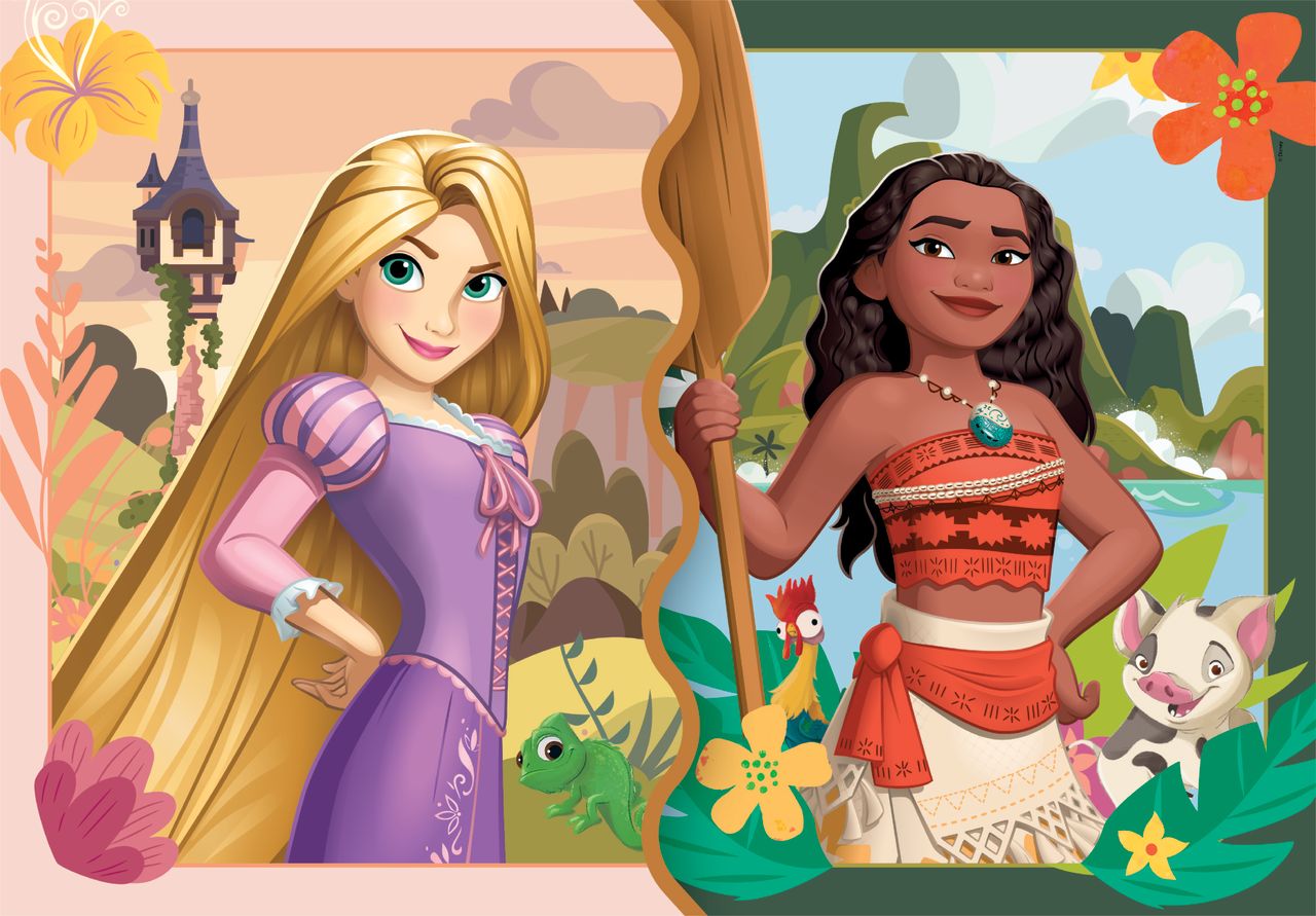Clementoni Puzzle Disney Princess 2X20 - pieces - Marah Kids