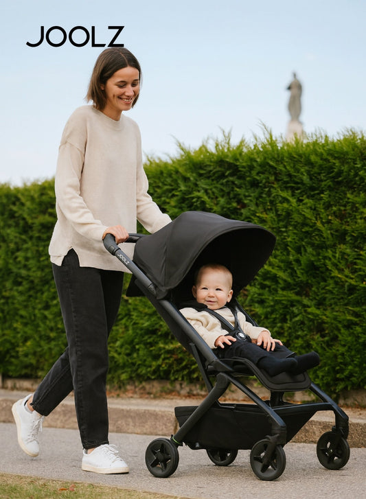 Aer² Compact Lightweight Baby Stroller 6.2kg One - Hand Fold – Space Black - Marah Kids