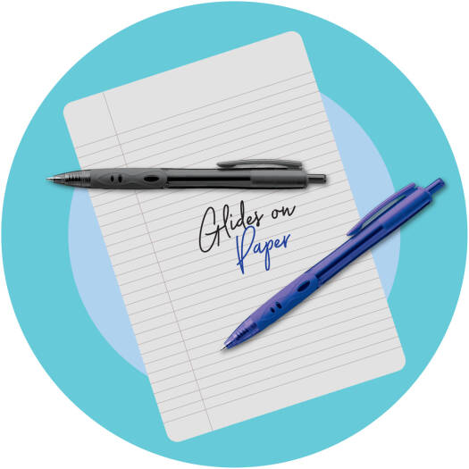 Luxor - Micra | Trendy design Pen | Smooth Ink Flow pens | Precision writing and signing needs | 0.7mm ball tip Pen Pack of 10 - Marah Kids