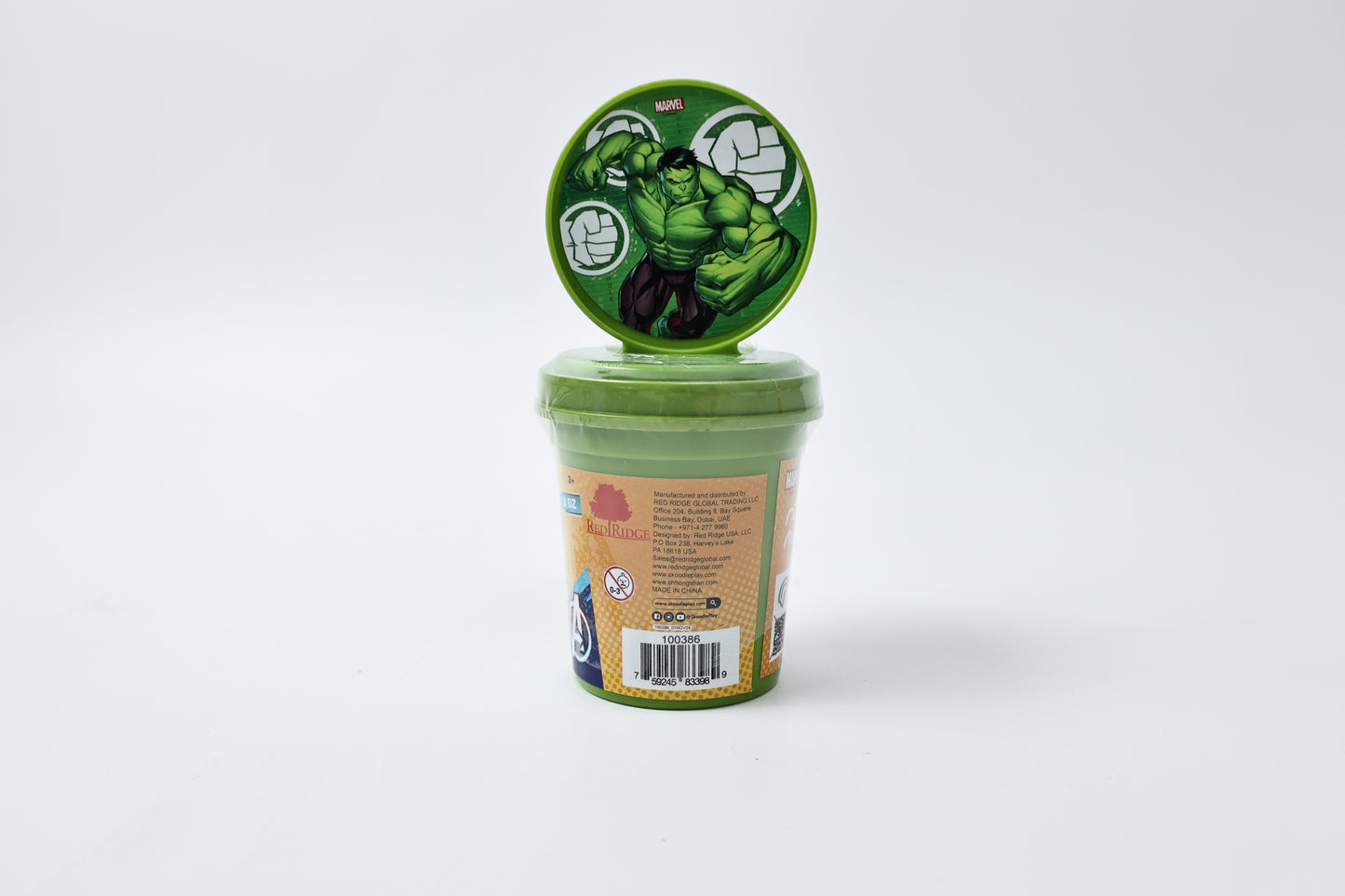 Disney Hulk 3Oz Dough With Figure Stamper