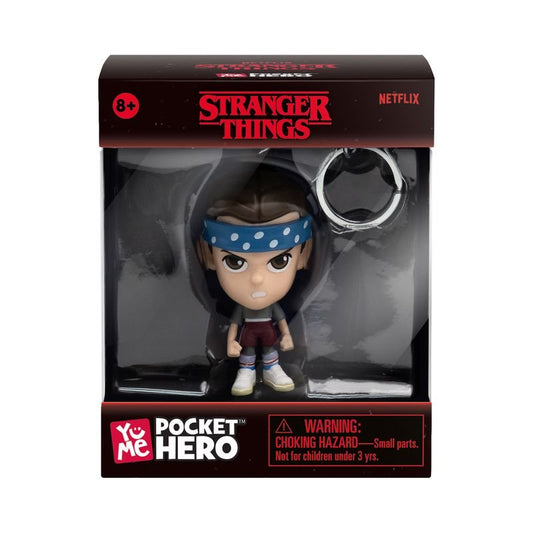 Stranger Things Key Chain Pocket Hero, Assorted 1 Piece - Marah Kids