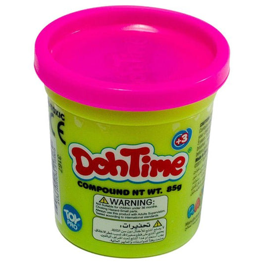 DOHTIME BRIGHT COLORS 4+2 PCK 3ASST 3OZ - Marah Kids