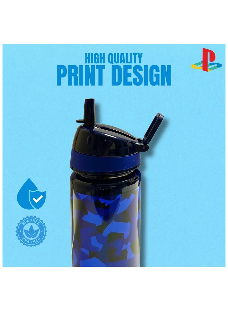 SONY PLASTATION PLAY IN CAMO WATER BOTTLE - Marah Kids