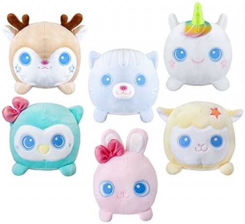 PMS - Glow - in - the - Dark Bedtime Buddies Soft Plush Toy 4 - inch - Assorted 1pc | For comforting nighttime, plush toys are designed to provide both a soft, cuddly friend and a gentle Suitable for 0+ up - Marah Kids