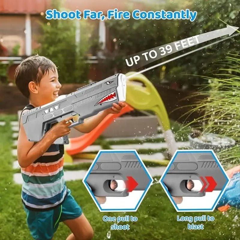 Sam Toys - Shark Electric Water Gun - Marah Kids