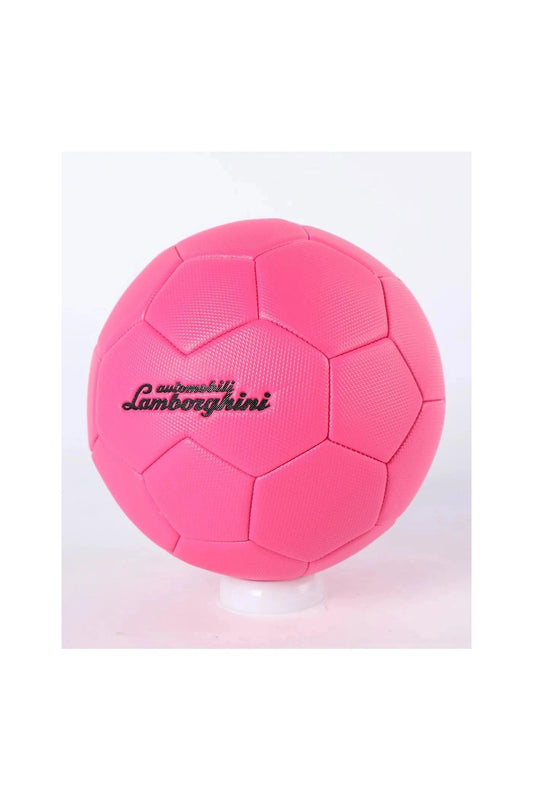 Lamborghini 3 Machine Sewing Pvc Soccer Ball - Pink (Size 3) - Marah Kids