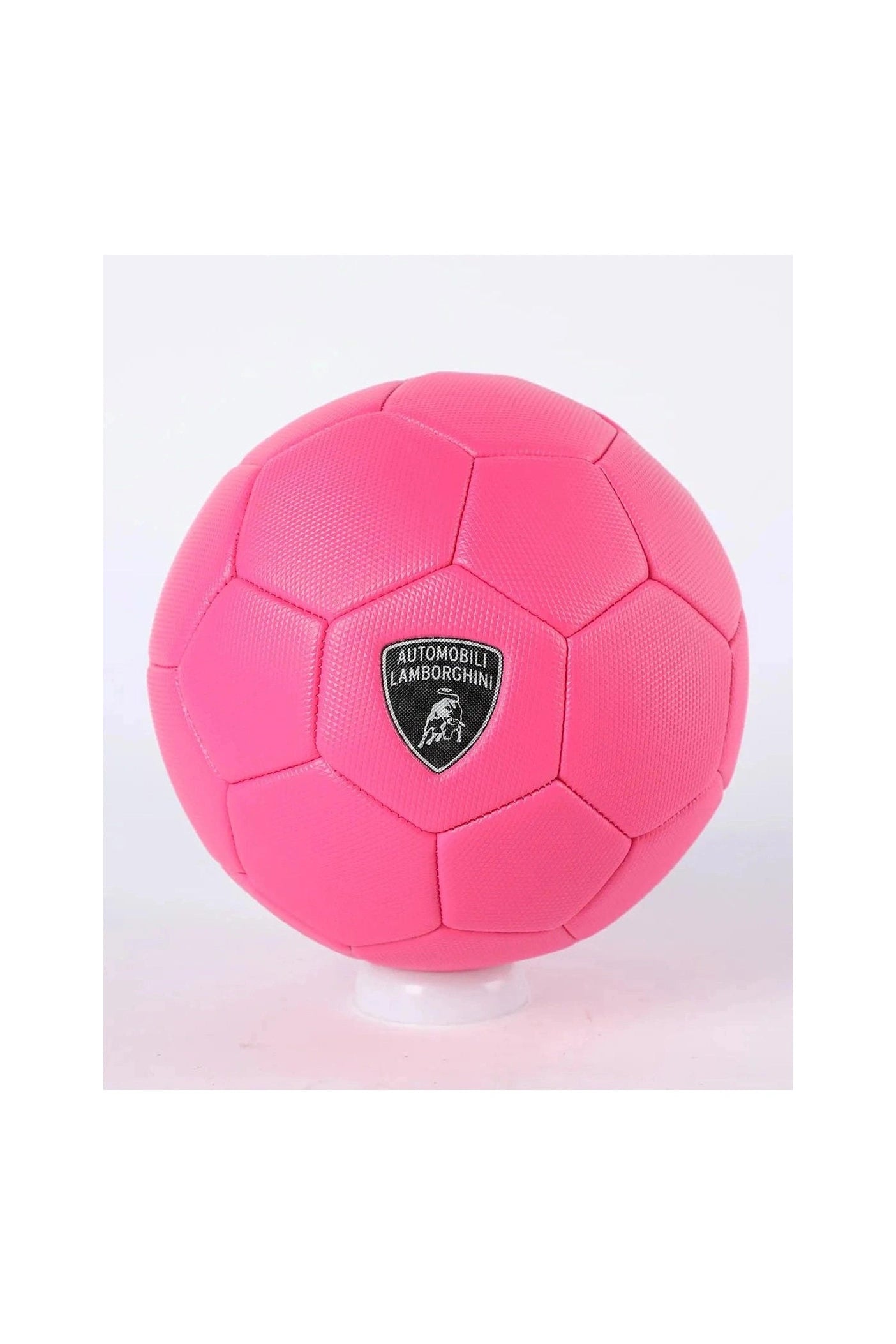Lamborghini 3 Machine Sewing Pvc Soccer Ball - Pink (Size 3) - Marah Kids