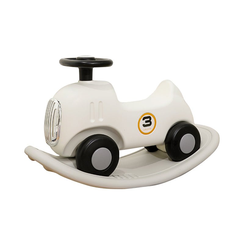 2 - in - 1 Rocking & Push Car - White - Marah Kids
