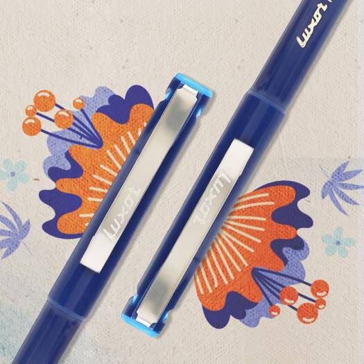 Luxor - Executive Set | Trendy design Pen | Smooth Ink Flow pens | Precision writing and signing | Pack of 11 - Marah Kids