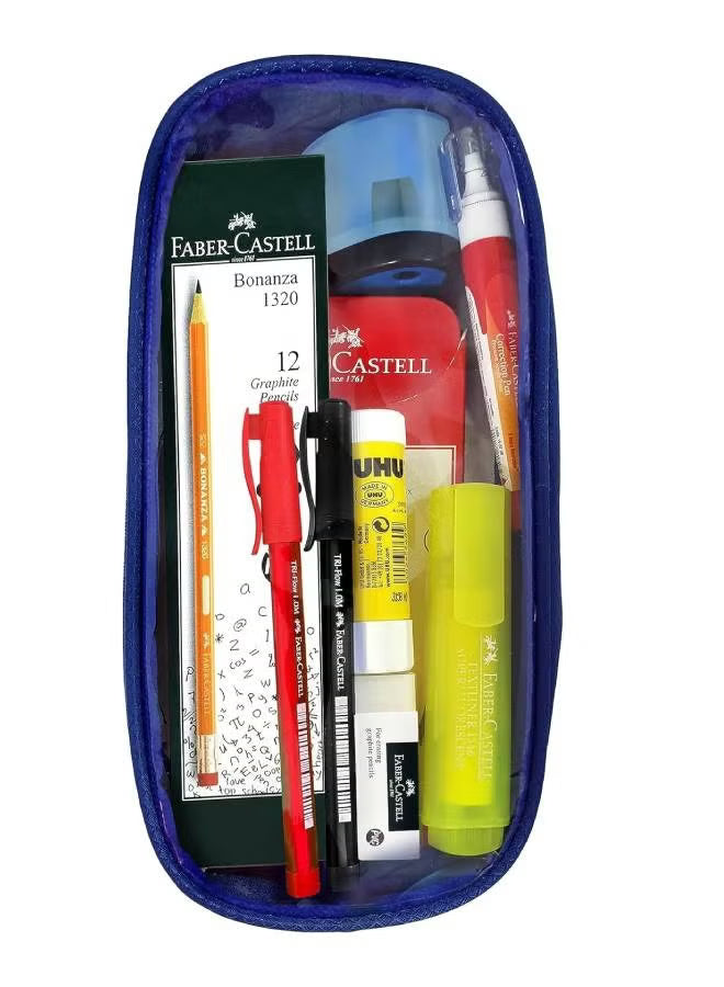 FABER-CASTELL SCHOOL STATIONERY KIT - FCZPB2