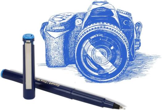 Luxor - Executive Set | Trendy design Pen | Smooth Ink Flow pens | Precision writing and signing | Pack of 11 - Marah Kids