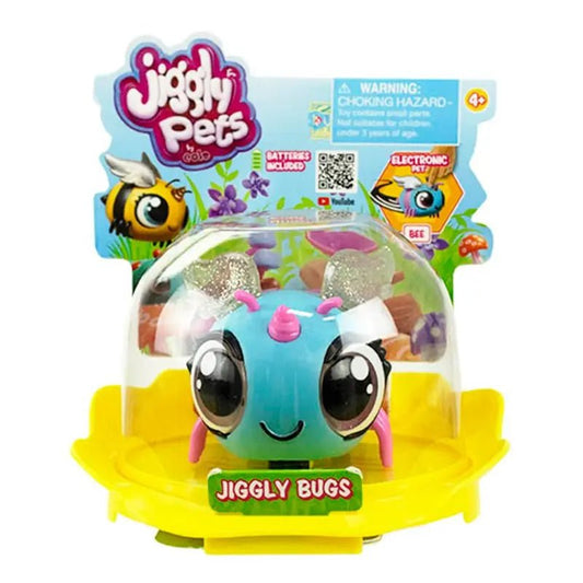 Eolo Jiggly Pets Electronic Bee - Blue - Marah Kids